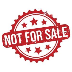 NOT FOR SALE